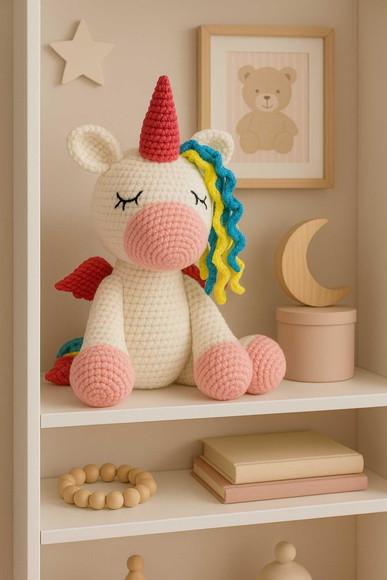 Unicórnio Amigurumi