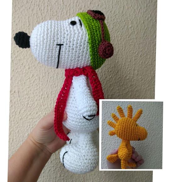 Turma do Snoopy Amigurumi
