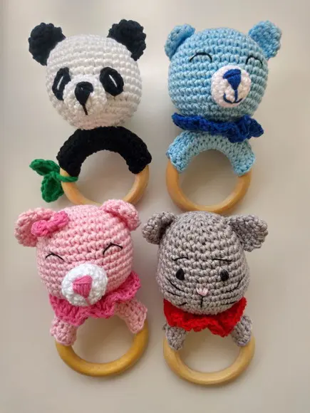 10und Mordedores Amigurumi à Sua Escolha