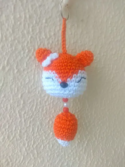 20und Chaveiro Raposa Amigurumi