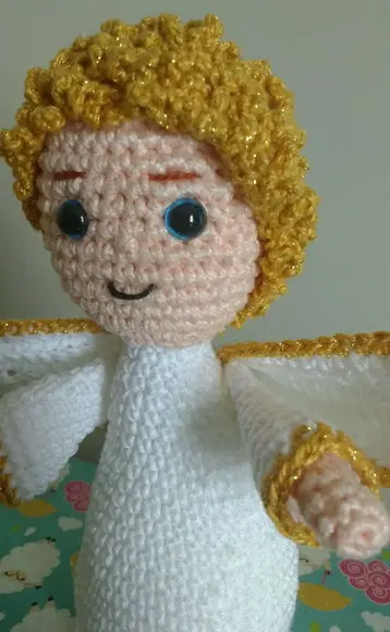 Anjo em crochê