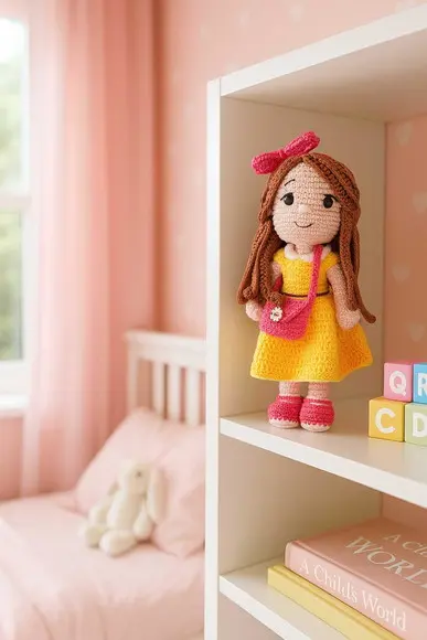 Boneca de Crochê Amigurumi ? Feita à Mão