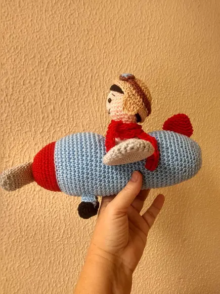 Boneco Aviador