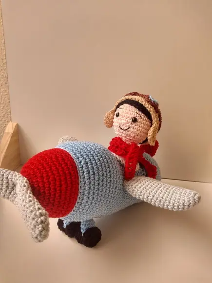 Boneco Aviador
