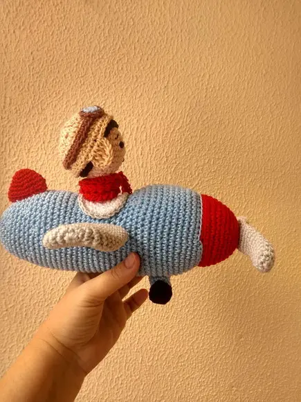 Boneco Aviador