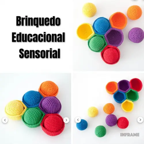 Brinquedo Montessori Sensorial