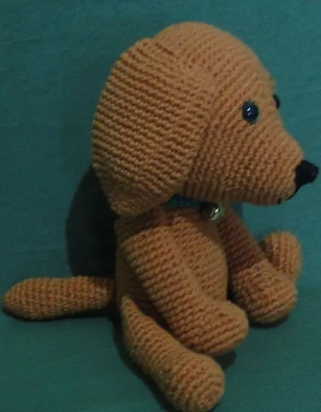 Cachorro em crochê