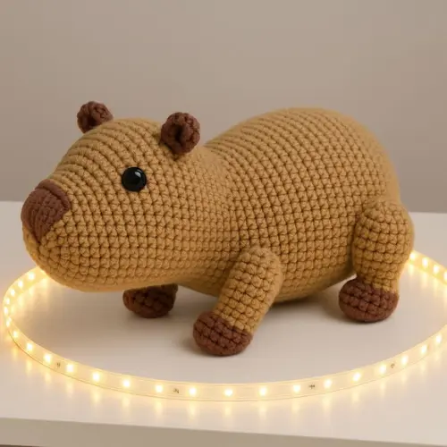 Capivara de Crochê
