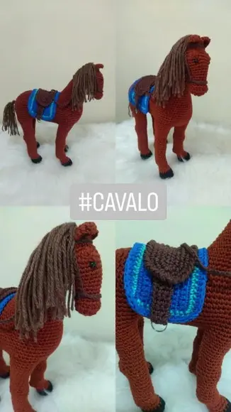 Cavalo de Crochê