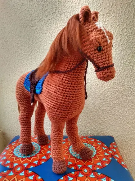 Cavalo de Crochê