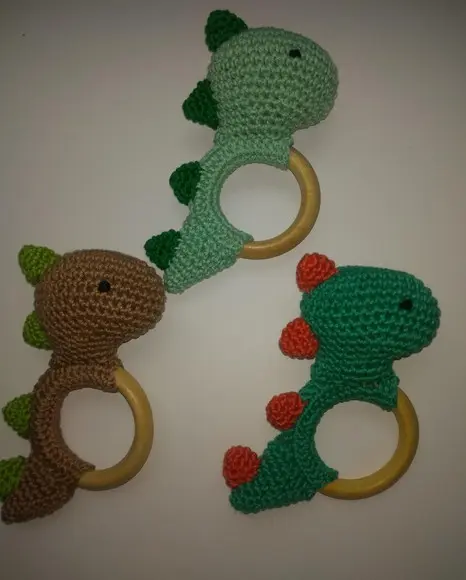 Chocalho Dinossauro