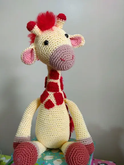 Girafa Amigurumi