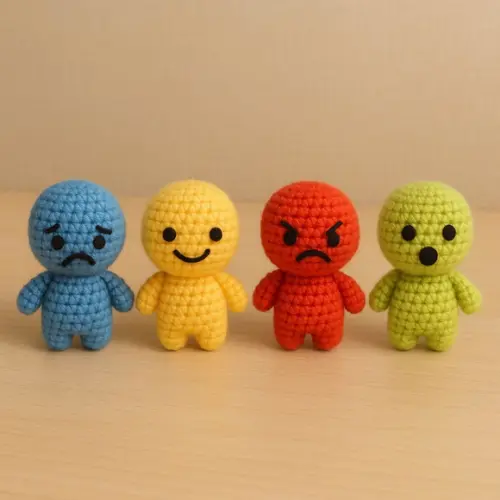 Kit Amigurumi Emoções