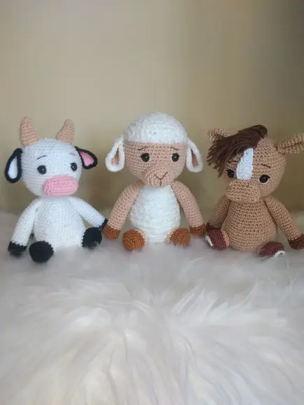 Kit Fazendinha Amigurumis- 5und