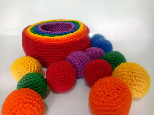 Kit Montessori -cesto de Atividades