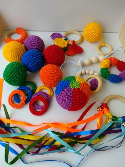 Kit Montessori 10 Itens - Caixa mdf