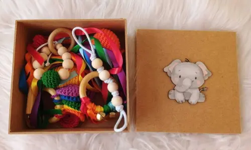 Kit Sensorial Montessori em Crochê