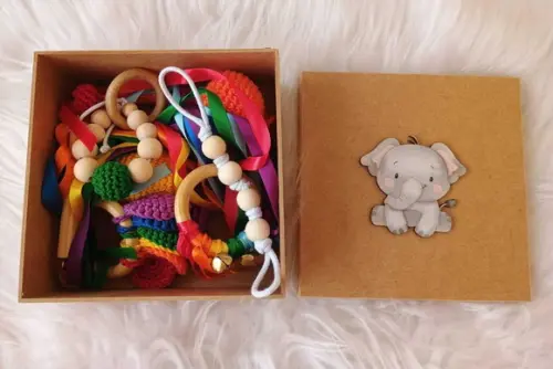 Kit Sensorial Montessori em Crochê