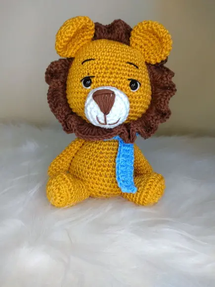 Leão Amigurumi