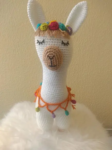 Lhama Amigurumi