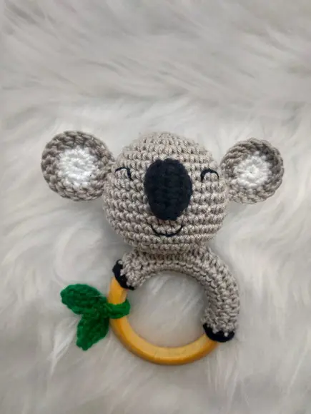 Mordedor Amigurumi Coala