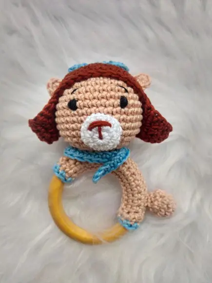Mordedor Amigurumi Urso