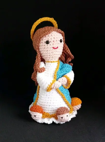 Nossa Senhora da Conceição em Crochê