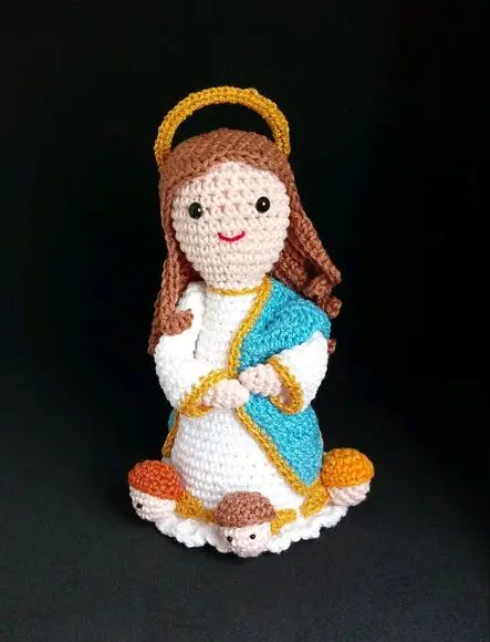Nossa Senhora da Conceição em Crochê