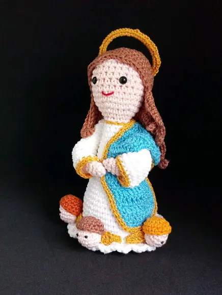 Nossa Senhora da Conceição em Crochê