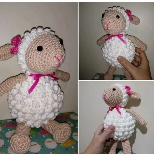 Ovelha amigurumi