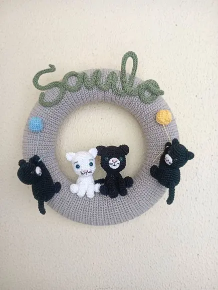 Porta Maternidade Gatinho