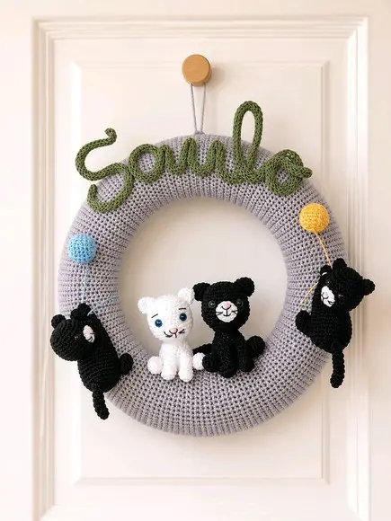 Porta Maternidade Gatinho