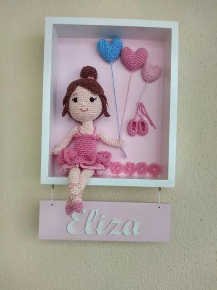 Quadro Maternidade Bailarina