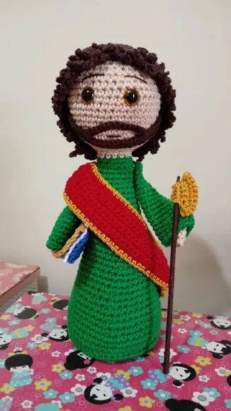 São Judas Tadeu amigurumi