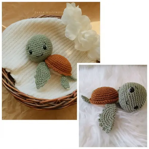 Tartaruga de Crochê