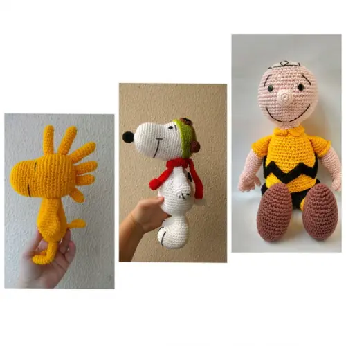 Turma do Snoopy Amigurumi