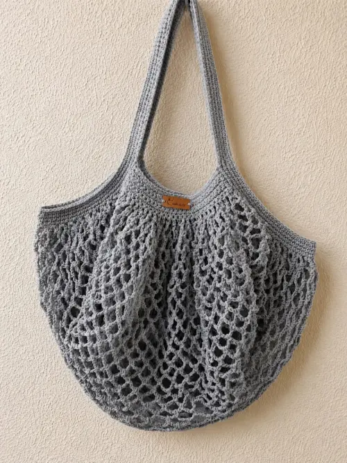 Bolsa de Crochê, Bolsa Rede de Crochê, Sacola Ecológica, Eco