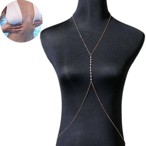 Bodychain Cristais
