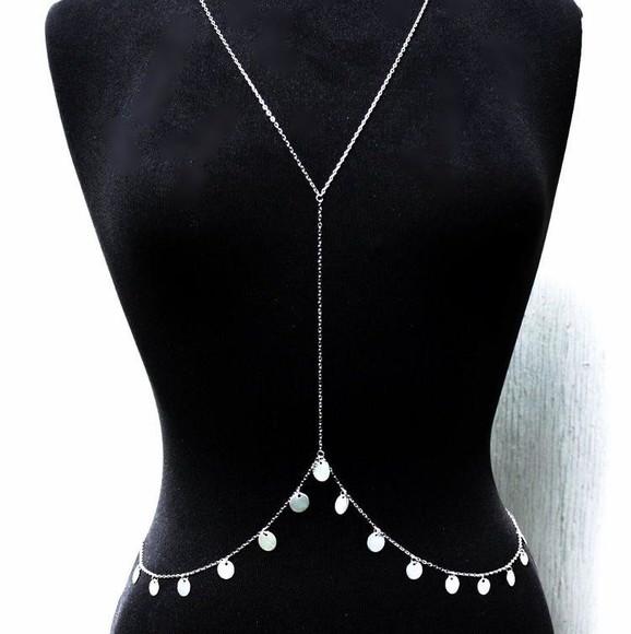 Bodychain Medalinhas