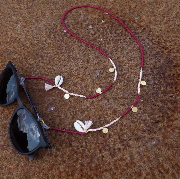 Cordinha de óculos com tassel