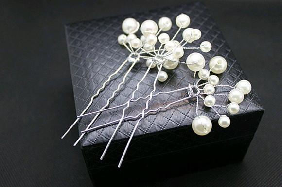 Grampinhos de pérolas