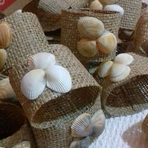 Porta Guardanapo Conchas