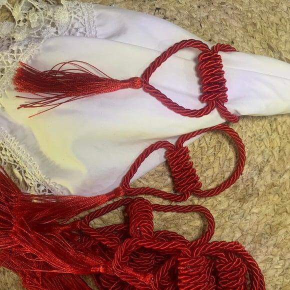 Porta Guardanapo corda tassel