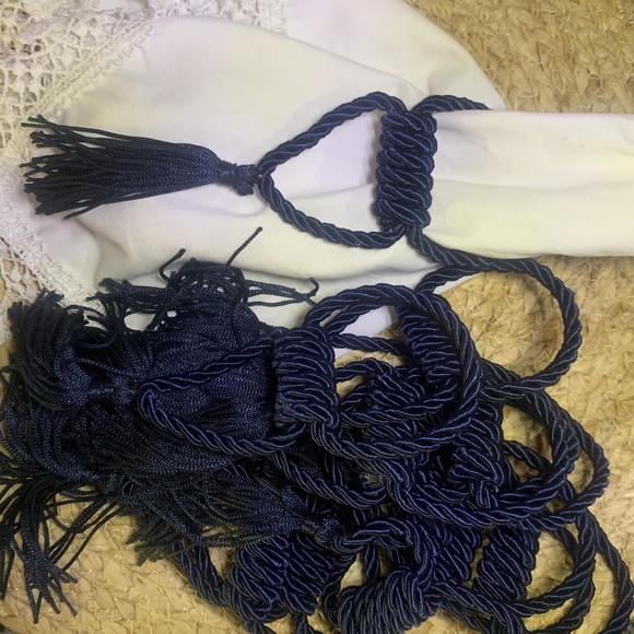 Porta Guardanapo corda tassel
