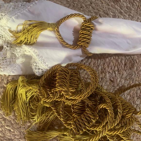 Porta Guardanapo corda tassel