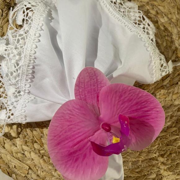 Porta Guardanapo Orquídea Lilás
