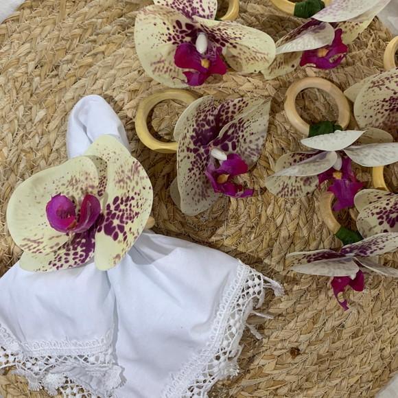 Porta Guardanapo Orquídea Pintadinha