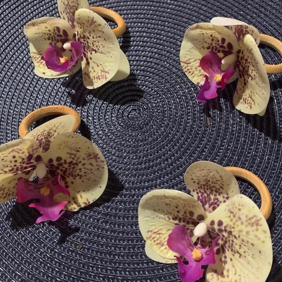 Porta Guardanapo Orquídea Pintadinha