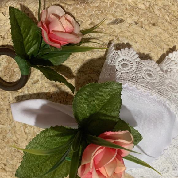 Porta Guardanapo Rosa degradê