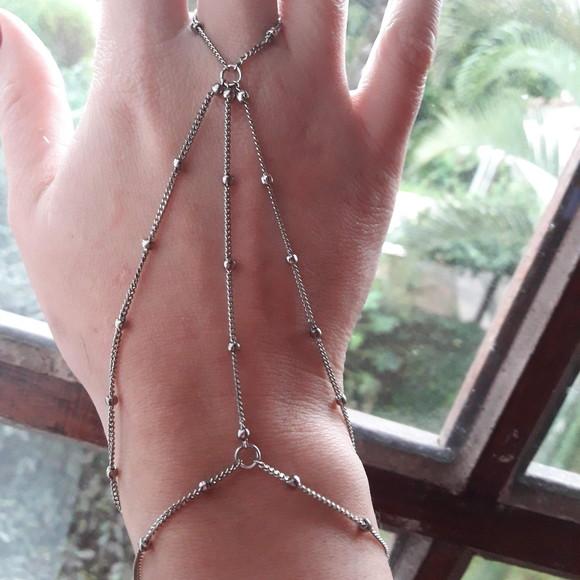 Pulseira De Mão Bolinhas